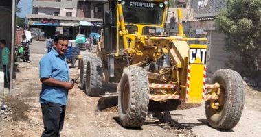 رصف طرق وإزالة 146 مخالفة متنوعة والتحفظ على 97 إشغال متنوع بكفر الشيخ