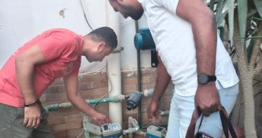 مياه القناة تكثف حملات ضبط وصلات المياه المخالفة وتقنين الأوضاع
