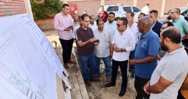 محافظ المنوفية يتفقد توسعات محطة معالجة صرف صحي الغوري 