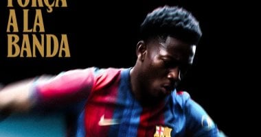 برشلونة يقدم موهبته الجديدة جيسي بيسيو رسميًا.. ورسالة فليك تشعل حماس اللاعب