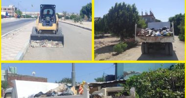 رفع 32 طن قمامة وإصلاح أعطال مياه الشرب بقرى القنطرة شرق في الإسماعيلية