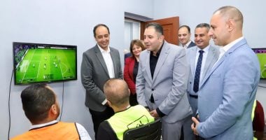 الدكتور حسام الدين والدكتور عمرو عثمان يتفقدان مركز العزيمة بمحافظة دمياط
