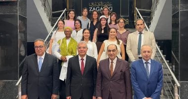 رئيس جامعة الزقازيق يستقبل وفدًا طلابيًا من سبع دول ضمن برنامج التبادل الطلابي