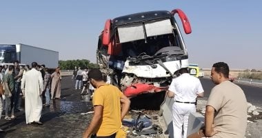 ننشر أسماء مصابى حادث أتوبيس الطريق الإقليمى بالشرقية.. صور
