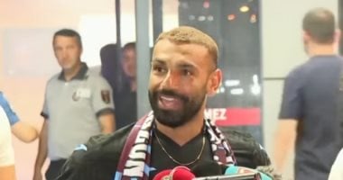 وصول محمد صلاح إلى طرابزون