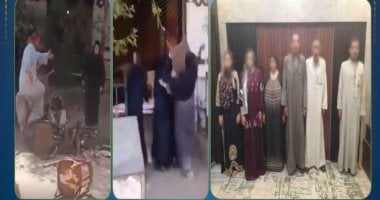 ضبط المتهمين بالتشاجر بالحجارة فى مقهى بالقليوبية.. فيديو