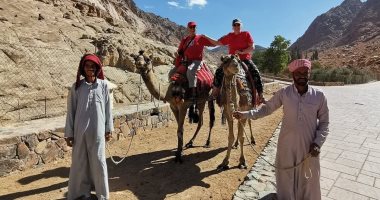 سانت كاترين تستقبل 420 سائحًا من جنسيات متعددة