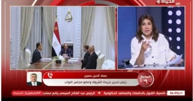 عماد الدين حسين لـ الساعة 6: قرار الـ200 متر يحمي حق المواطنين في الشواطئ