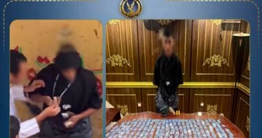 الداخلية تضبط ديلر يروج مواد مخدرة فى حدائق الأهرام.. فيديو