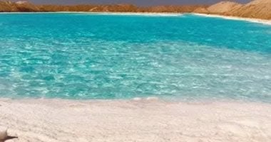 بحيرات الملح في واحة سيوة