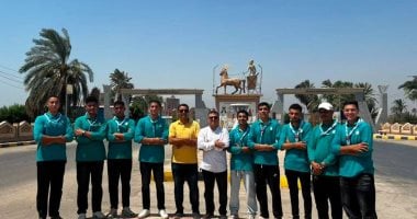 فيها حاجة حلوة.. شباب وفتيات جوالة إهناسيا ببنى سويف من التشجير إلى ركن الخير.. صور