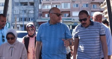 محافظ الإسكندرية خلال الحملة