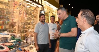 محافظ جنوب سيناء يجري جولة تفقدية لمنطقة السوق التجاري القديم بشرم الشيخ.. صور