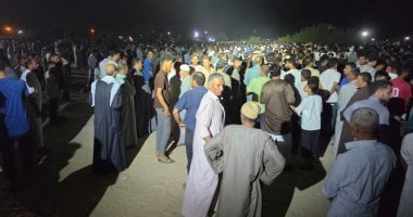 تشييع جثامين ضحايا حادث الإسماعيلية إلى مثواهم الأخير بالشرقية