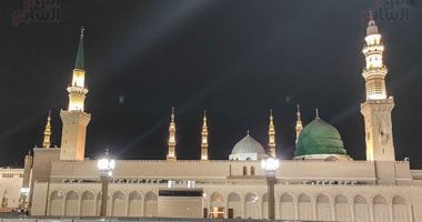 السكينة والهدوء.. جماليات المسجد النبوى الشريف