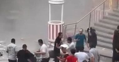 جانب من موقع الحادث