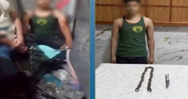 الداخلية تكشف حقيقة حمل شخص سلاح أبيض و"جنزير"