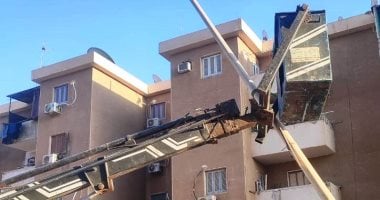 استكمال أعمال مراجعة الأعمدة الآيلة للسقوط بأسوان