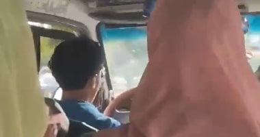 القبض على طفل أثناء قيادته ميكروباص على طريق طنطا كفر الشيخ الدولي