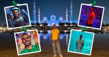الزميل محمد أسعد في أبوظبي 
