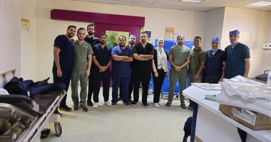 مستشفى كفر الشيخ الجامعى ينقذ مريضًا من نزيف شريانى حاد