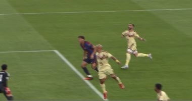 رافينيا يضيف الهدف الثانى لبرشلونة أمام الأهلى من ركلة جزاء - اليوم السابع
