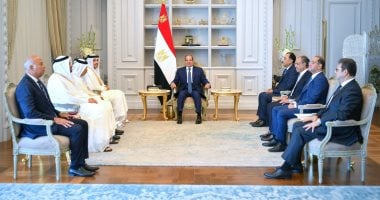 الرئيس السيسى ورئيس وزراء قطر يبحثان تعزيز الاستثمارات وتنفيذ وقف حرب غزة
