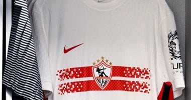 راعيان على قميص الزمالك الجديد فى افتتاح الدوري الممتاز - اليوم السابع