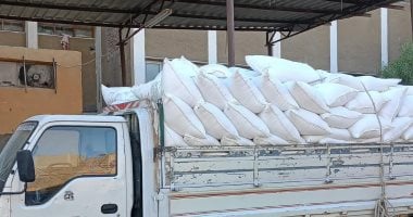تموين قنا يضبط سيارة محملة بـ7 أطنان نخالة قبل تهريبها لبيعها بالسوق السوداء