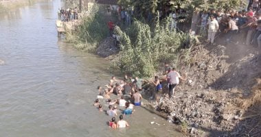 انتشال جثمان شاب من مياه البحر الصغير فى الدقهلية 