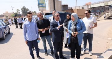 محافظ المنوفية يتابع التجهيزات النهائية لموقف قويسنا النموذجي