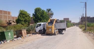 مدينة القرنة تكثف حملات النظافة والإنارة بالقرى وتستعد لاستقبال العام الدراسي الجديد