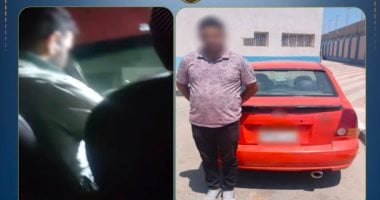 ضبط سائق منتهي التراخيص لضربه راكبا بسبب العداد