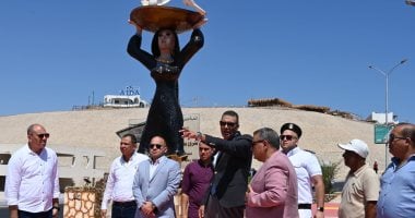 محافظ جنوب سيناء يتفقد تجميل ورفع كفاءة ممشى هضبة أم السيد بشرم الشيخ
