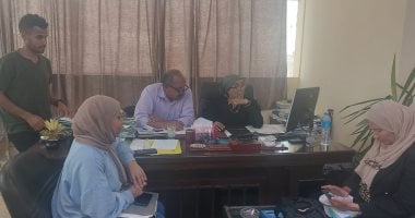 لجنة برئاسة سكرتير عام الإسماعيلية تتابع منظومة العمل بالمركز التكنولوجي والوحدة المحلية
