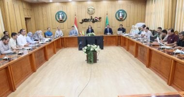 محافظ المنوفية يتابع تنفيذ الخطة الاستثمارية وملفات العمل الخدمى