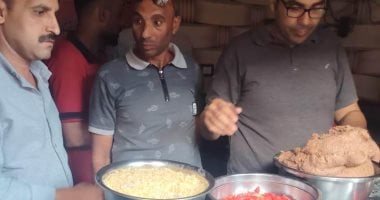 محافظ سوهاج: حملة على أحد المطاعم بقرية الصلعا ومصادرة لحوم بعد حالات إعياء للمواطنين