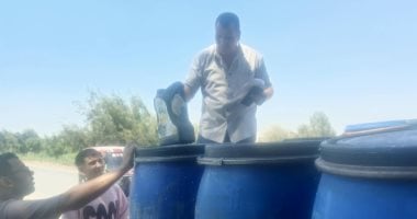 ضبط 7.2 طن سردين و1.3 طن لبن غير صالحة للاستهلاك الآدمي بكفر الشيخ