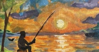أكثر من 100 عمل فنى فى المعرض السنوى الحادى عشر لمواهب الرسم بدار الأوبرا