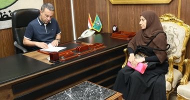 محافظ المنوفية يواصل لقاءاته بالمواطنين ويكلف المتابعة الهندسية بفحص الشكاوى فورا