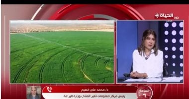 رئيس مركز تغير المناخ لـ الساعة 6: الدولة تحمي مصر من مخاطر نقص القمح