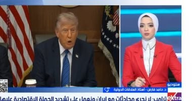 أستاذ علاقات دولية: أمريكا عالقة في هرمز وفرص تحقيق أهدافها من الحرب ضعيفة