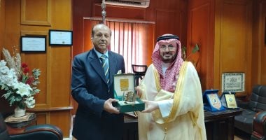 رئيس المحكمة الاقتصادية بالإسكندرية يستقبل قنصل عام السعودية