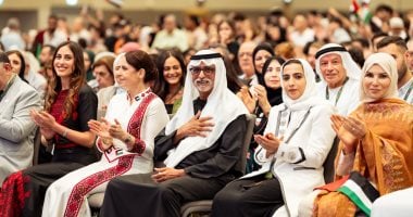 وزير التسامح يشارك أبناء الجالية الفلسطينية الاحتفاء بثقافتهم وتراثهم فى الإمارات