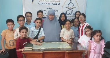 الحاجة عفت من ذوى البصيرة بدمياط: انتظر يوم السرد القرآنى كل عام