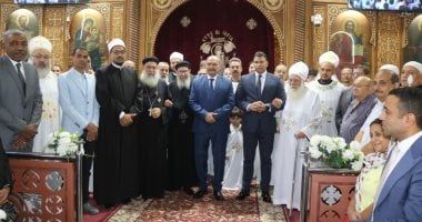 محافظ السويس يهنئ الأقباط بعيد تجلي السيدة العذراء مريم