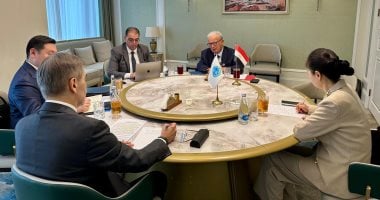 نائب رئيس الوزراء للشؤون الاقتصادية يلتقي الأمين العام لمنظمة شنغهاي للتعاون