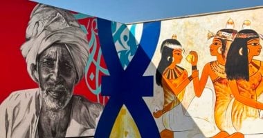 إبداعات تحاكى الأجداد القدماء والأحفاد الصعايدة على كورنيش النيل بالبر الغربي.