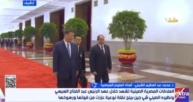 أستاذ علوم سياسية: زيارة الرئيس الصيني تؤكد عمق الشراكة مع مصر