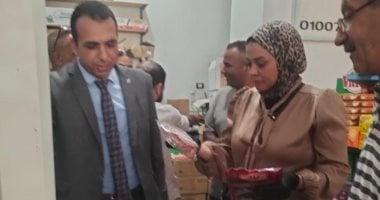 ضبط 374 مخالفة تموينية وسلع مجهولة المصدر ومنتهية الصلاحية فى المنيا